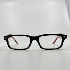 Ray-Ban RB1535‎ 3573 Eyeglasses Frames Black Red Rectangular 48-16-130 H7278